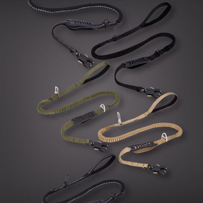 Heavy Duty Quick-Release Bungee Leash (Absorbs Pulls)