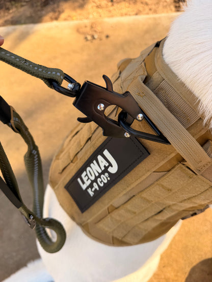Heavy Duty Quick-Release Bungee Leash (Absorbs Pulls)