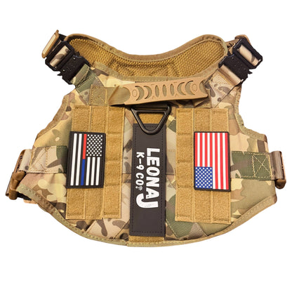 Tactical Dog Harness - Heavy Duty & Quick Release
